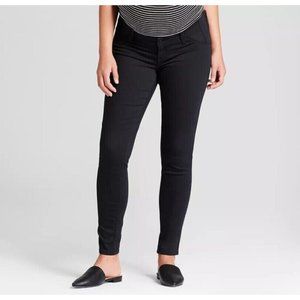 Isabel Maternity by Ingrid & Isabel Utility Jeggings Black Moto Skinny